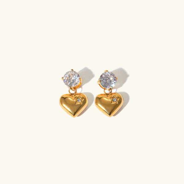 Aiguablava Pendientes Corazón