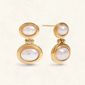 Bornos Pendientes de Perlas