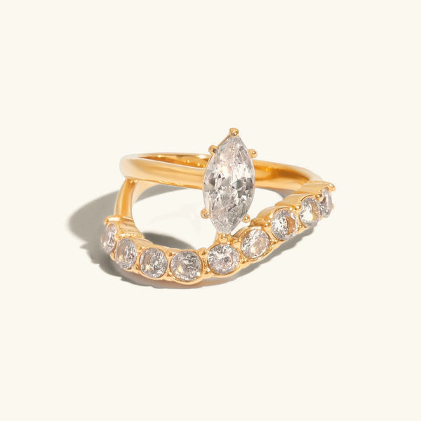 Begur Anillo Marquise