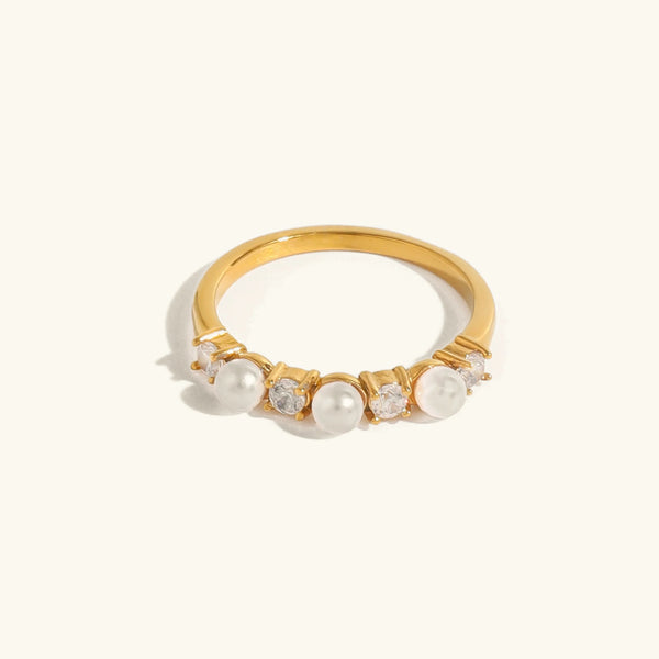 Comillas Anillo de Perlas
