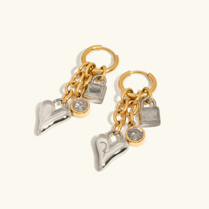 Ávila Pendientes Corazón