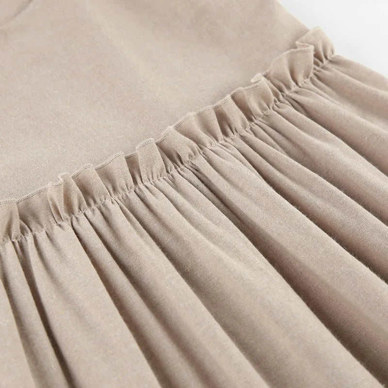 IBIZA | Vestido elegante de lino y algodón