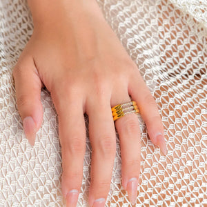 Fisterra Anillo de Circonitas