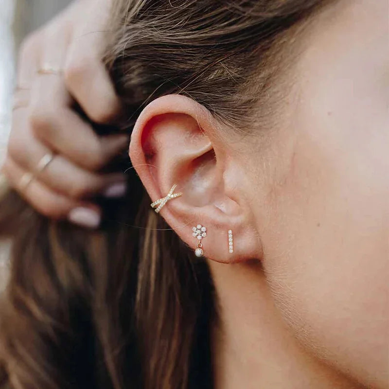 Covarrubias Pendientes de Circonitas