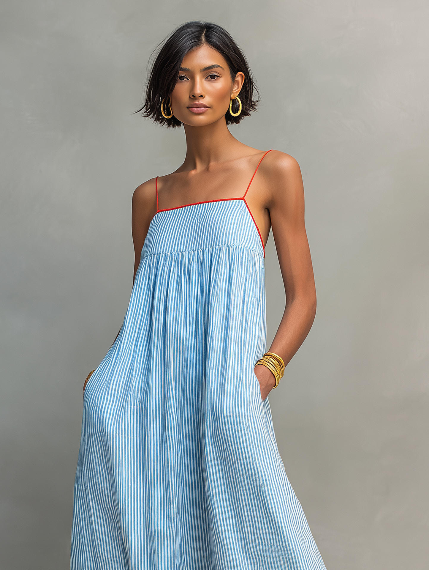 VEJER | Vestido maxi minimalista