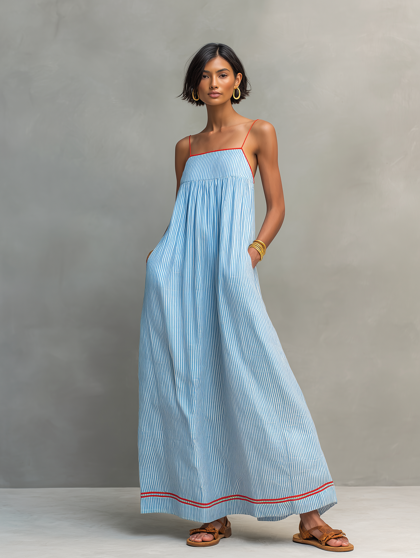 VEJER | Vestido maxi minimalista