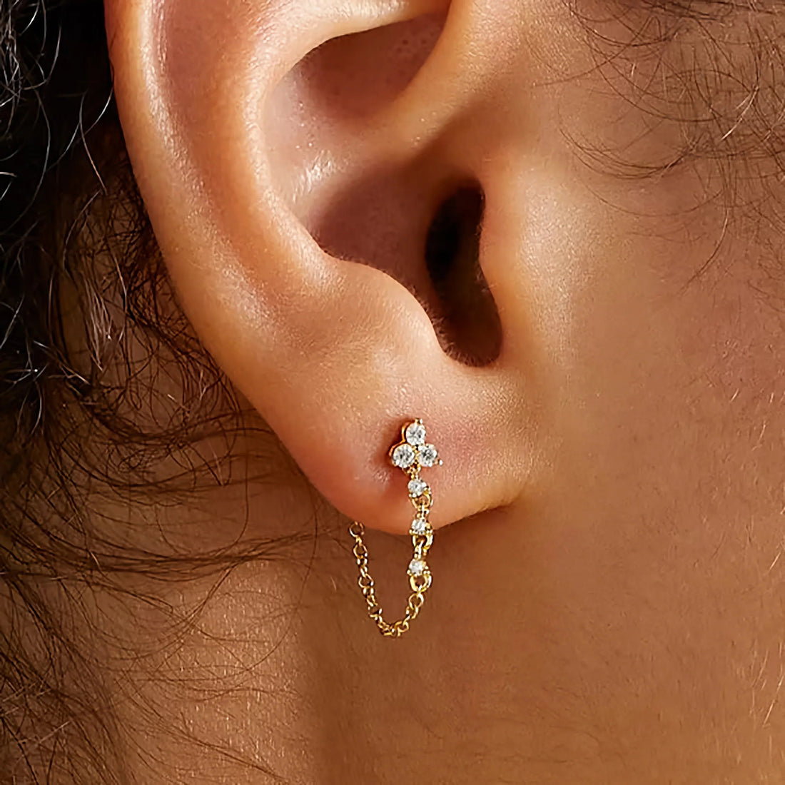 Baeza Pendientes de Circonitas