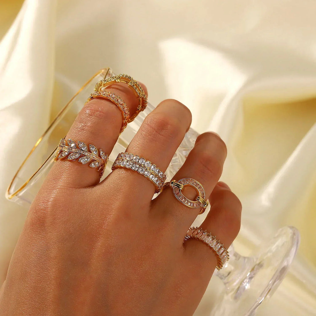 Estepa Anillo Pavé