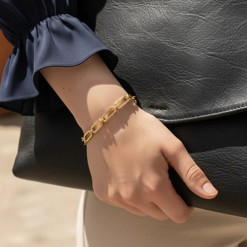 Bolonia Pulsera de Circonitas