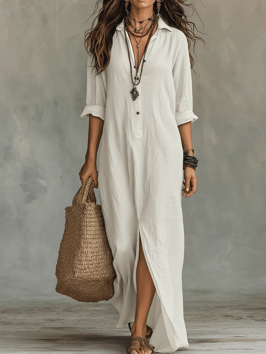 GETARIA | Vestido largo favorecedor