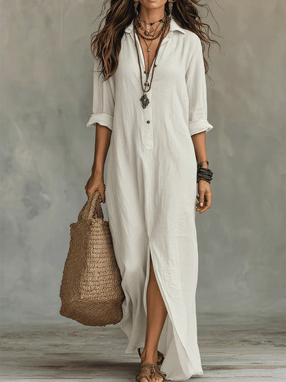 GETARIA | Vestido largo favorecedor
