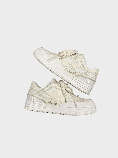 FaceronStudio -  Sneakers Broken Crema