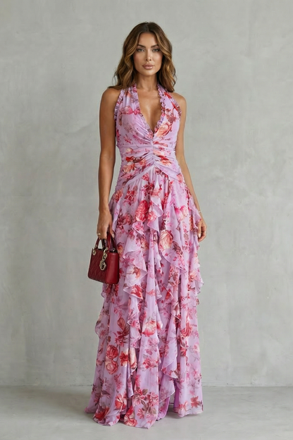 ALTEA | Vestido largo floral
