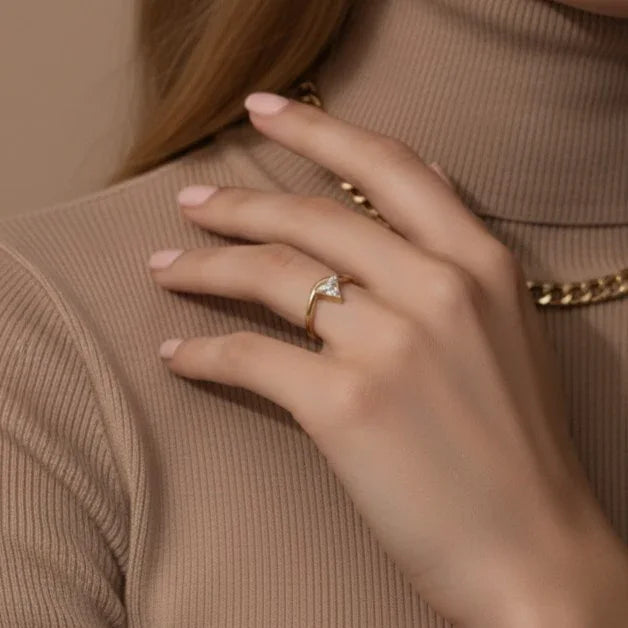 Ansó Anillo de Circonitas