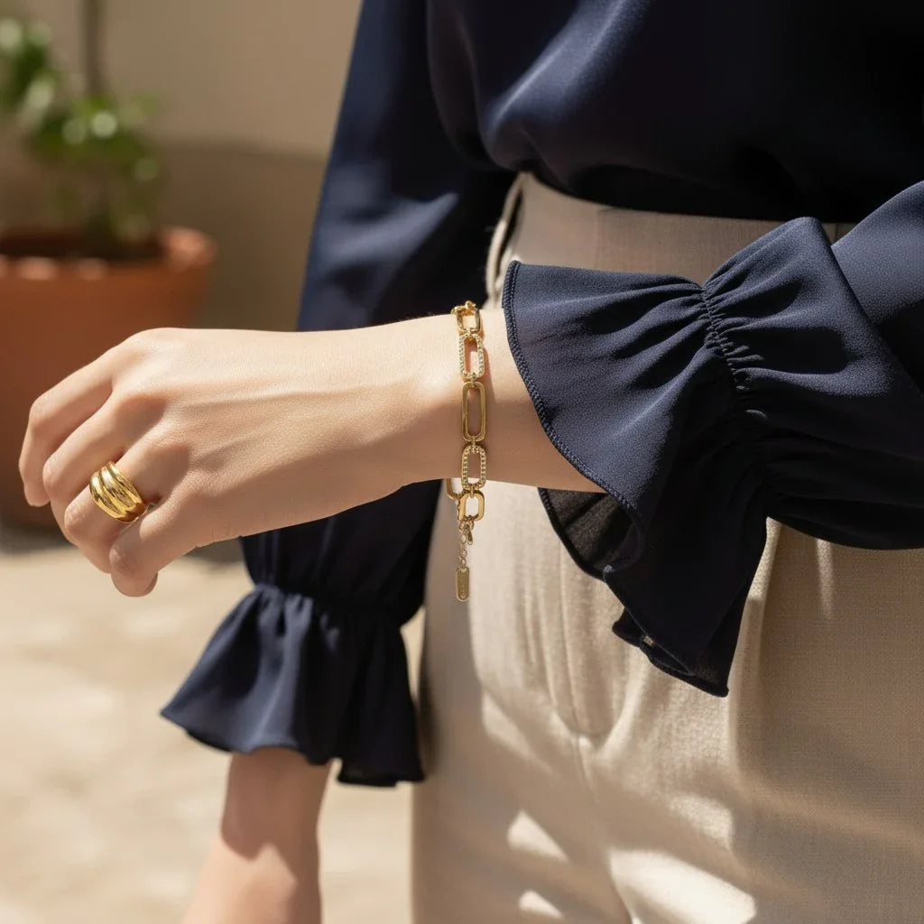 Bolonia Pulsera de Circonitas