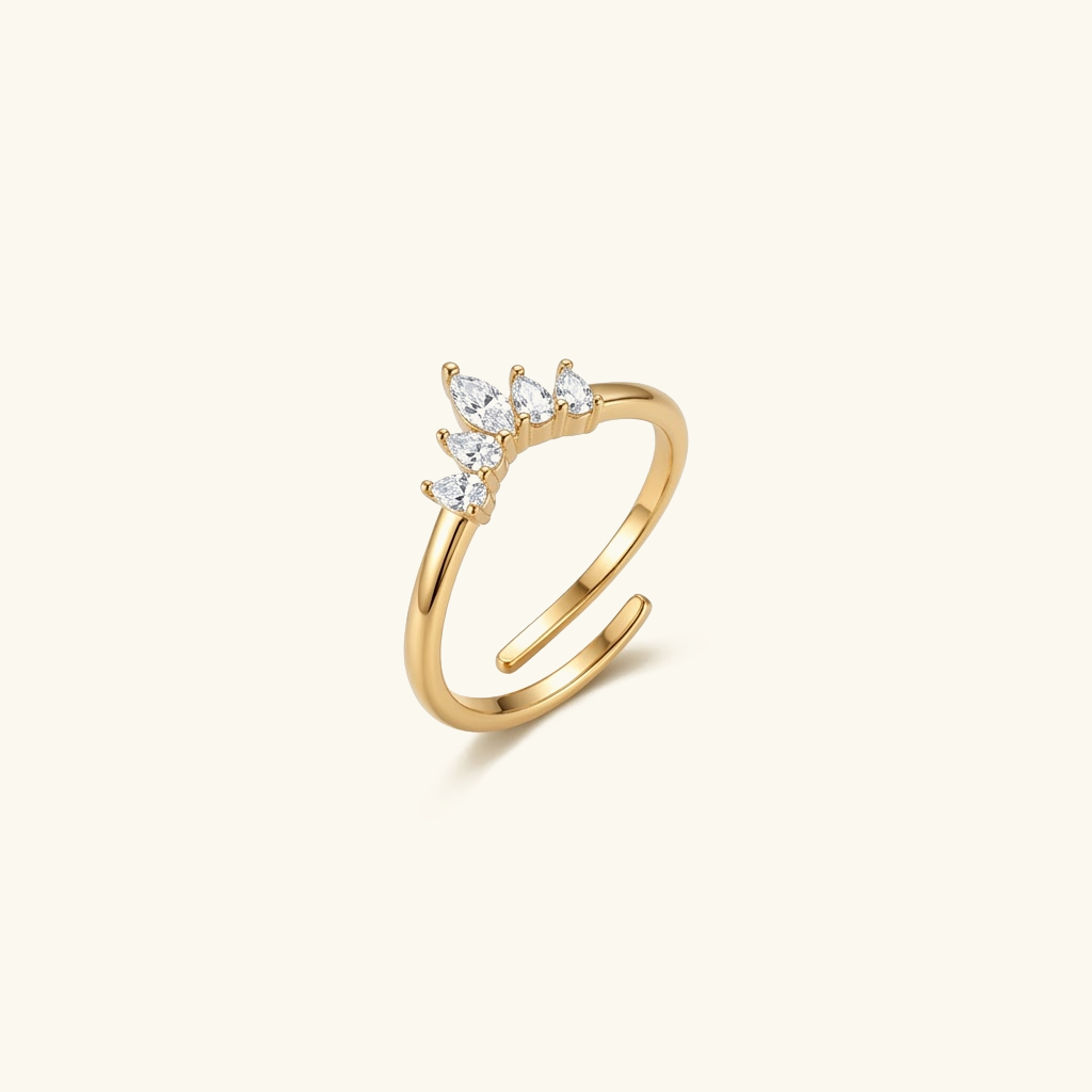Peratallada Anillo de Circonitas