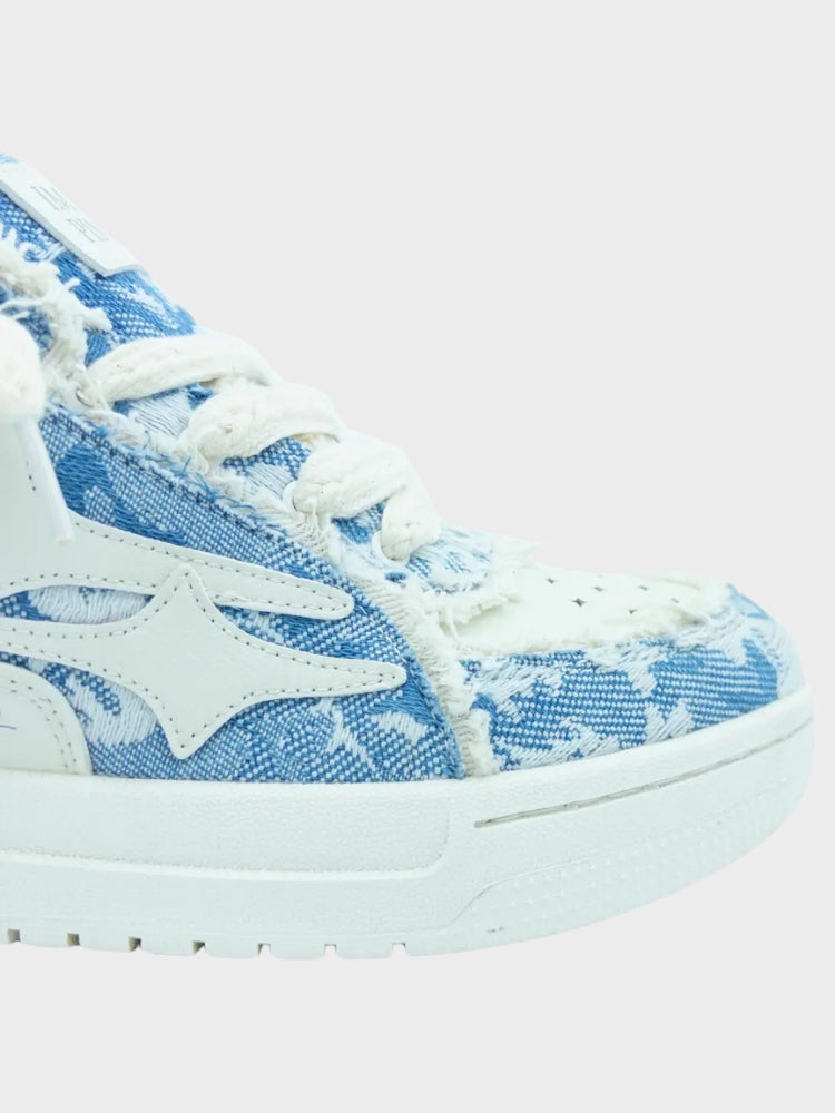 FaceronStudio - Sneakers Broken Denim