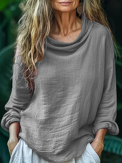 SEGOVIA - Elegante Blusa De Manga Larga