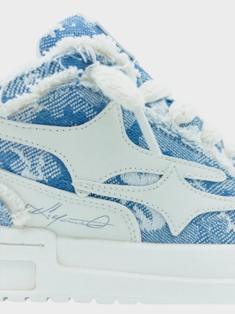FaceronStudio - Sneakers Broken Denim