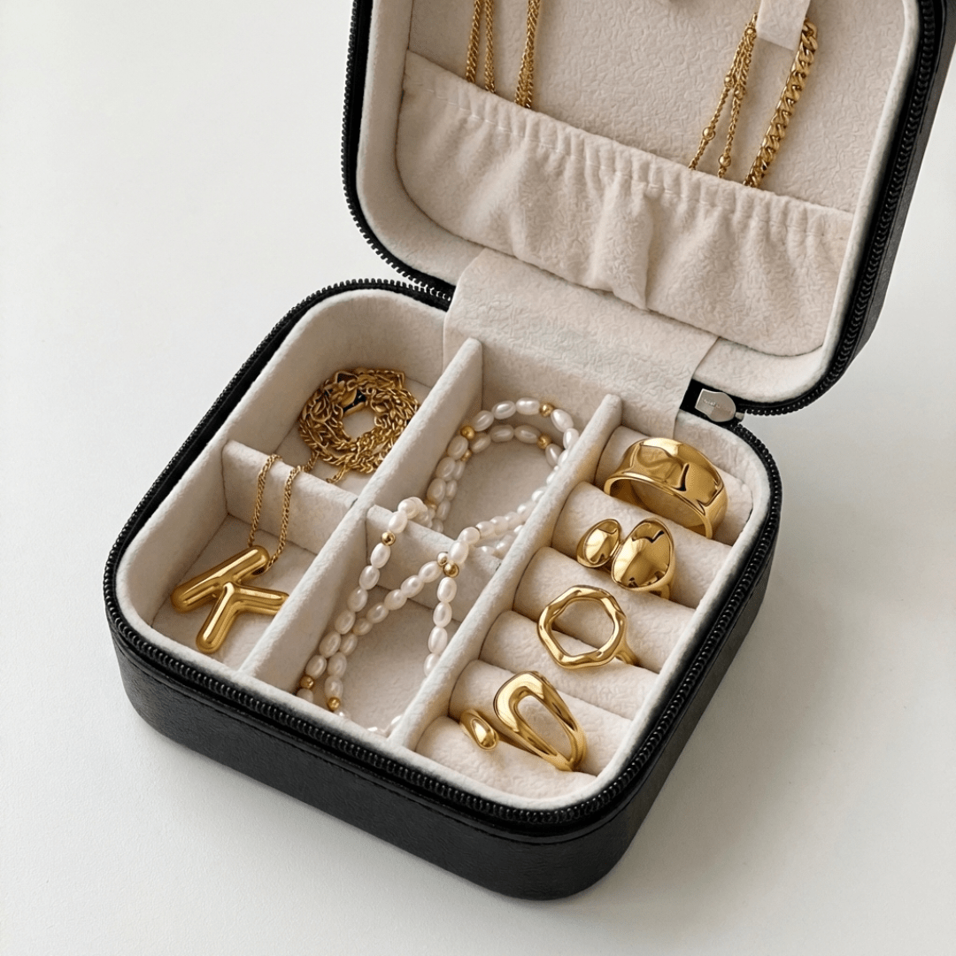 Pack de 5 Joyas + Joyero de regalo