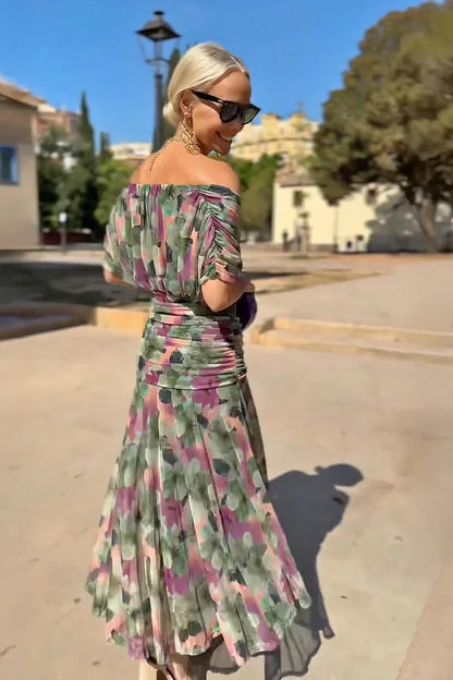 FLORENDA | Elegante vestido largo
