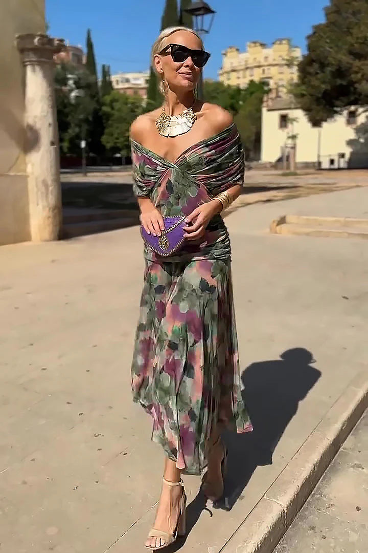 FLORENDA | Elegante vestido largo