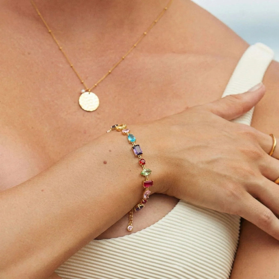 Mojácar Pulsera de Circonitas