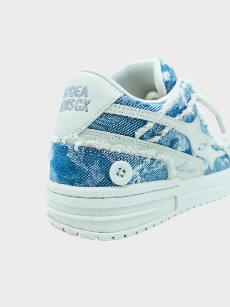 FaceronStudio - Sneakers Broken Denim