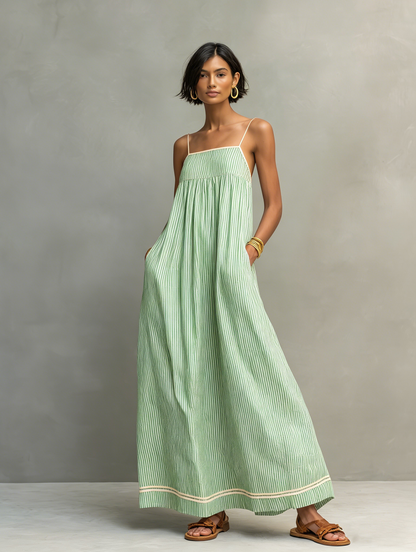 VEJER | Vestido maxi minimalista