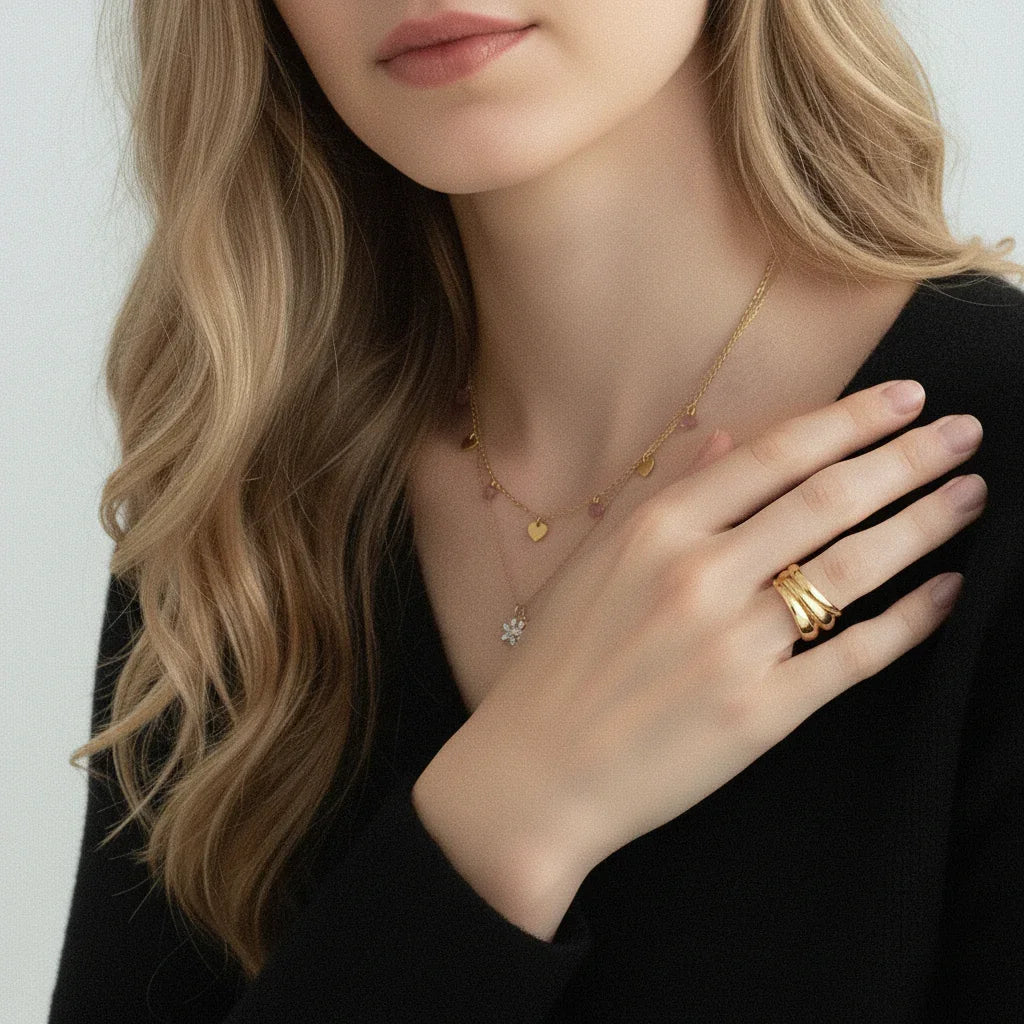 Maderuelo Collar Corazón
