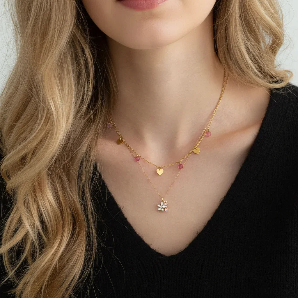 Maderuelo Collar Corazón