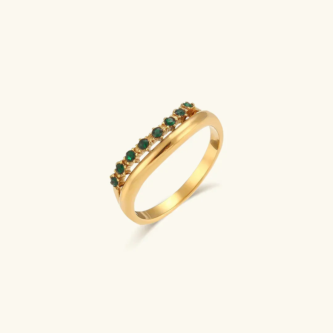 Baiona Anillo de Circonitas