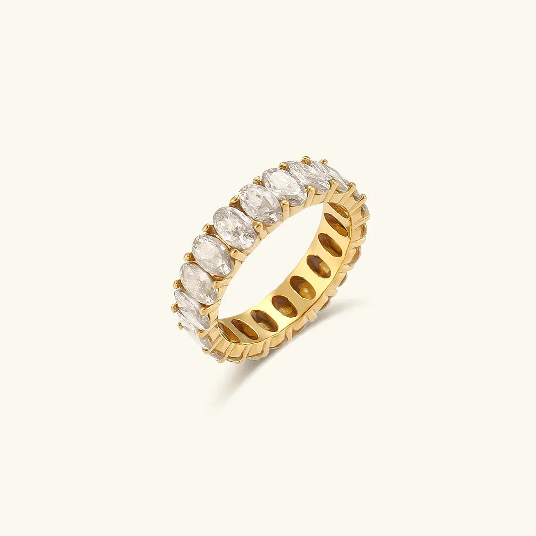 Mojácar Anillo de Circonitas