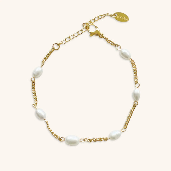 Comillas Pulsera de Perlas