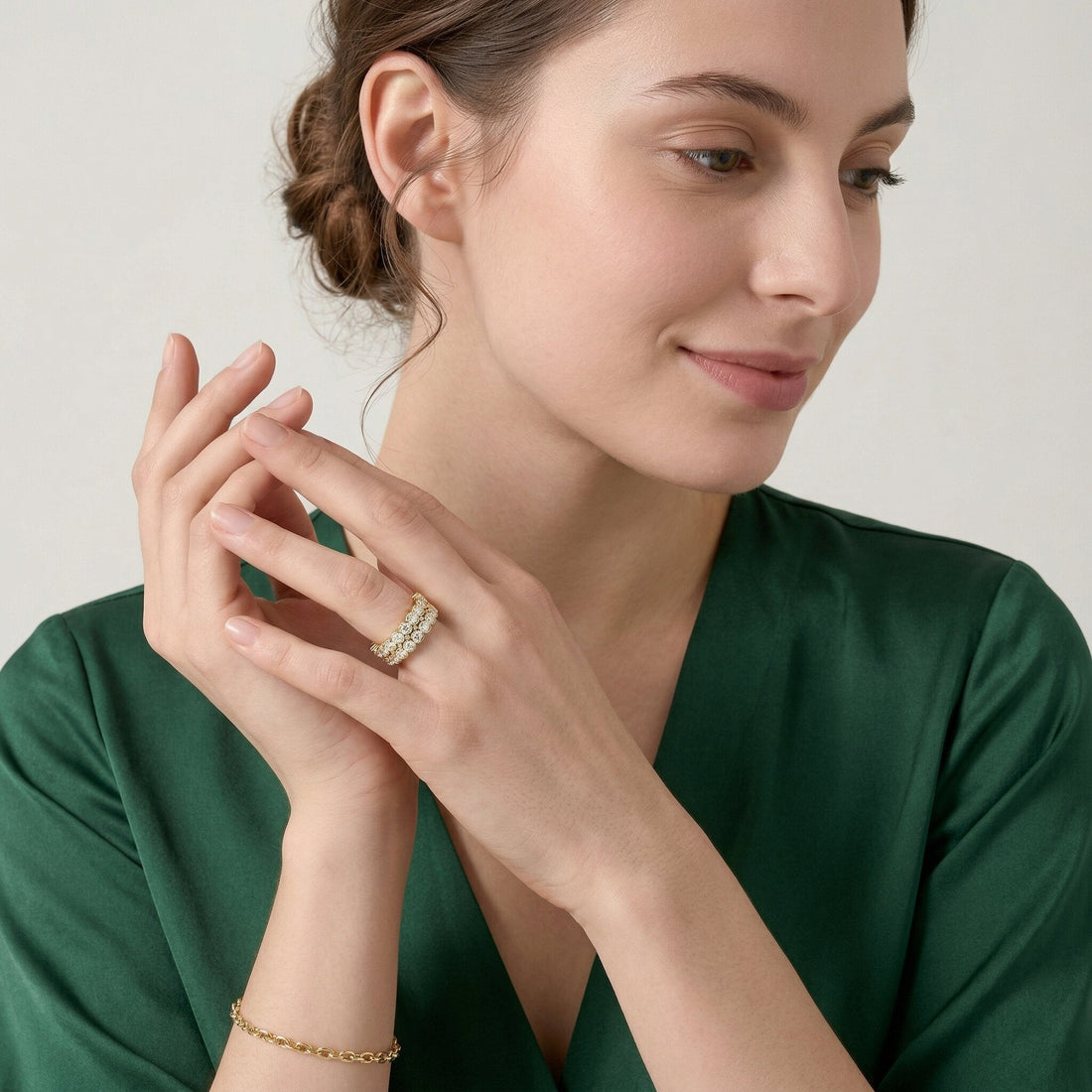 Estepa Anillo Pavé