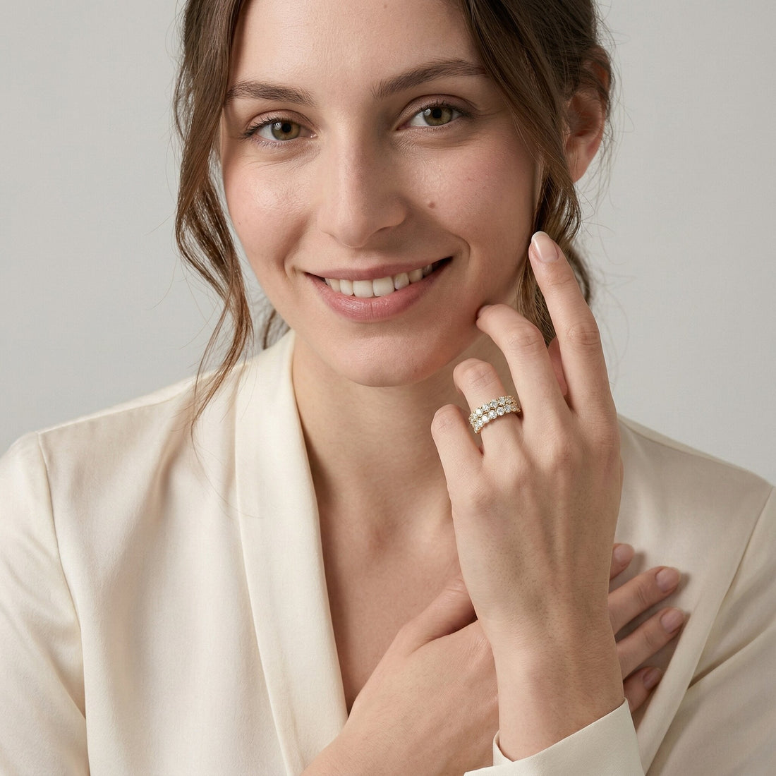 Estepa Anillo Pavé
