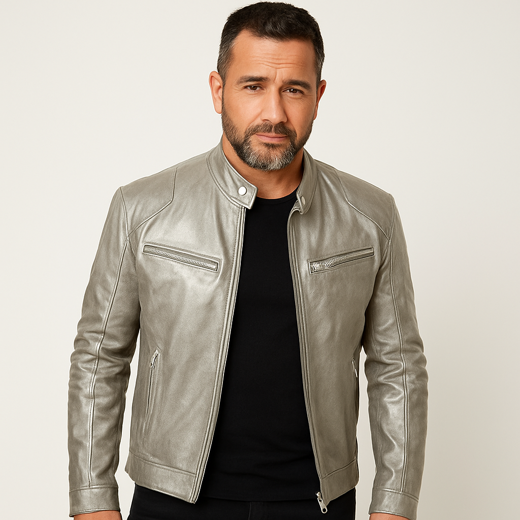SORIA - Chaqueta de Cuero Premium