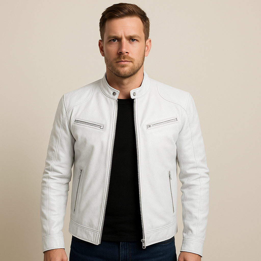 SORIA - Chaqueta de Cuero Premium