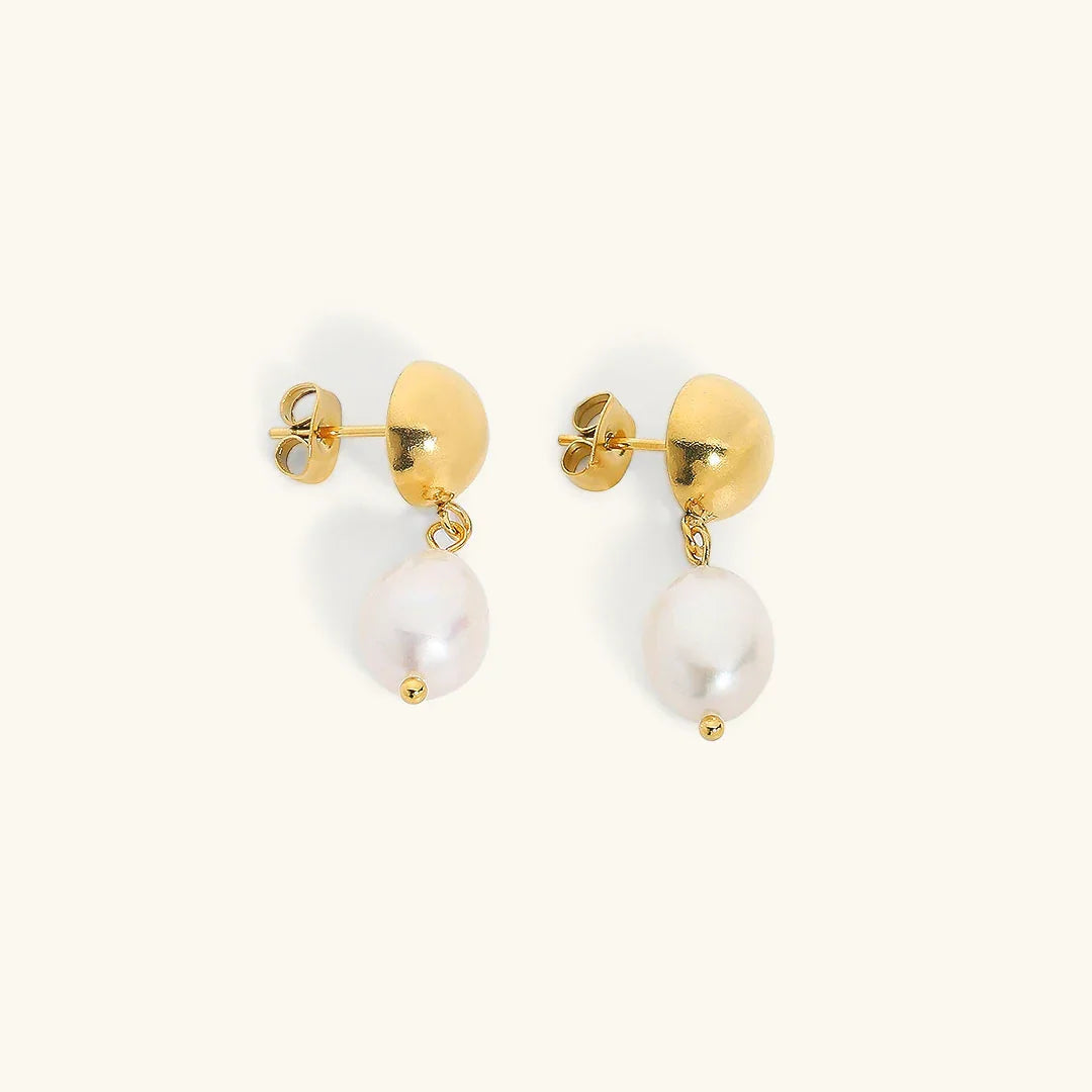 Pampaneira Pendientes de Perlas