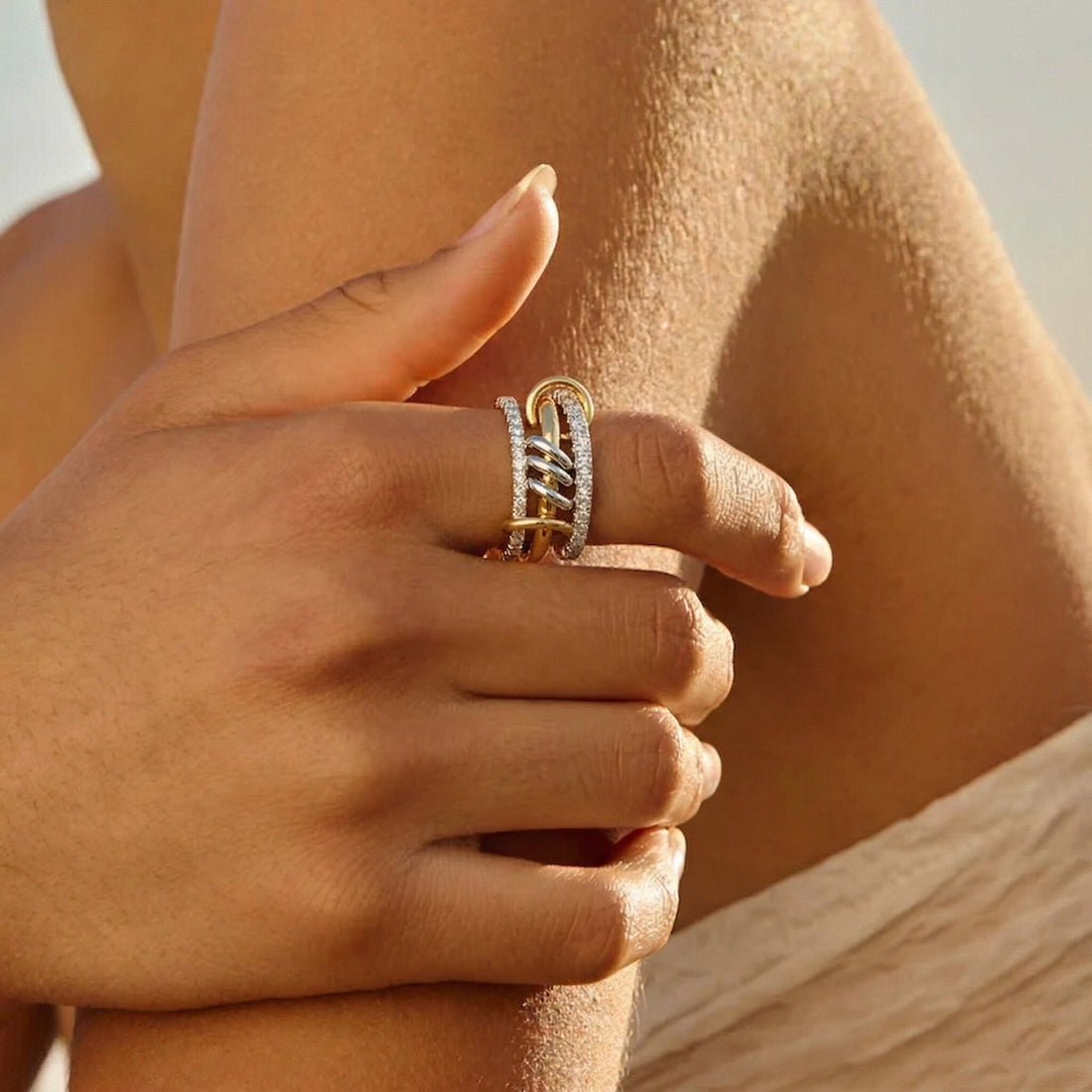 Bolonia Anillo Apilable