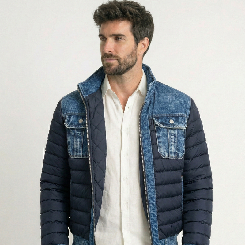 UBRIQUE - Chaqueta Denim Híbrida