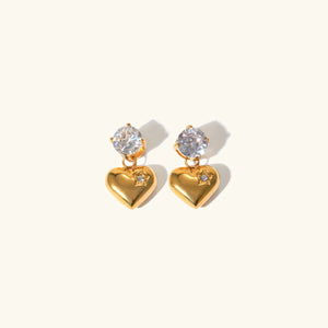Aiguablava Pendientes Corazón