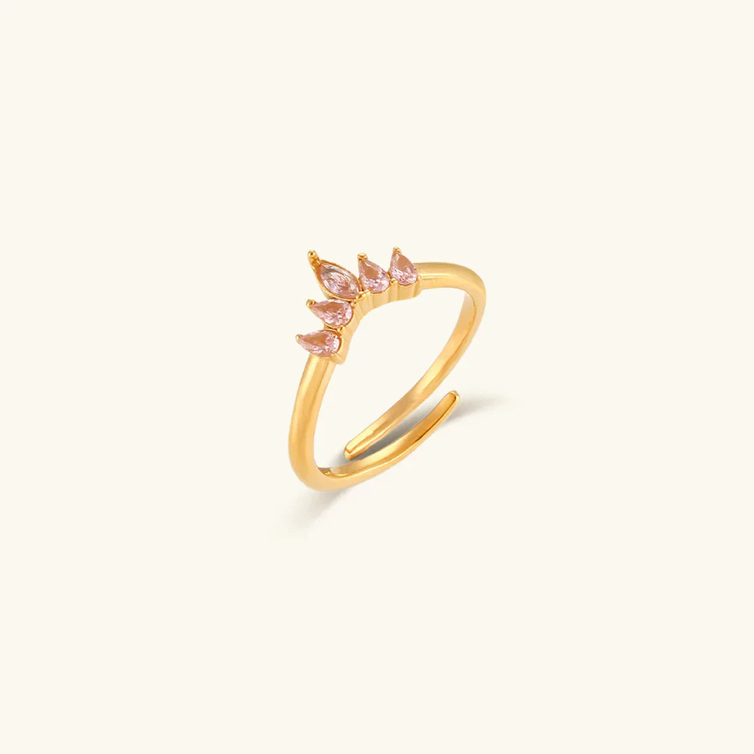 Peratallada Anillo de Circonitas