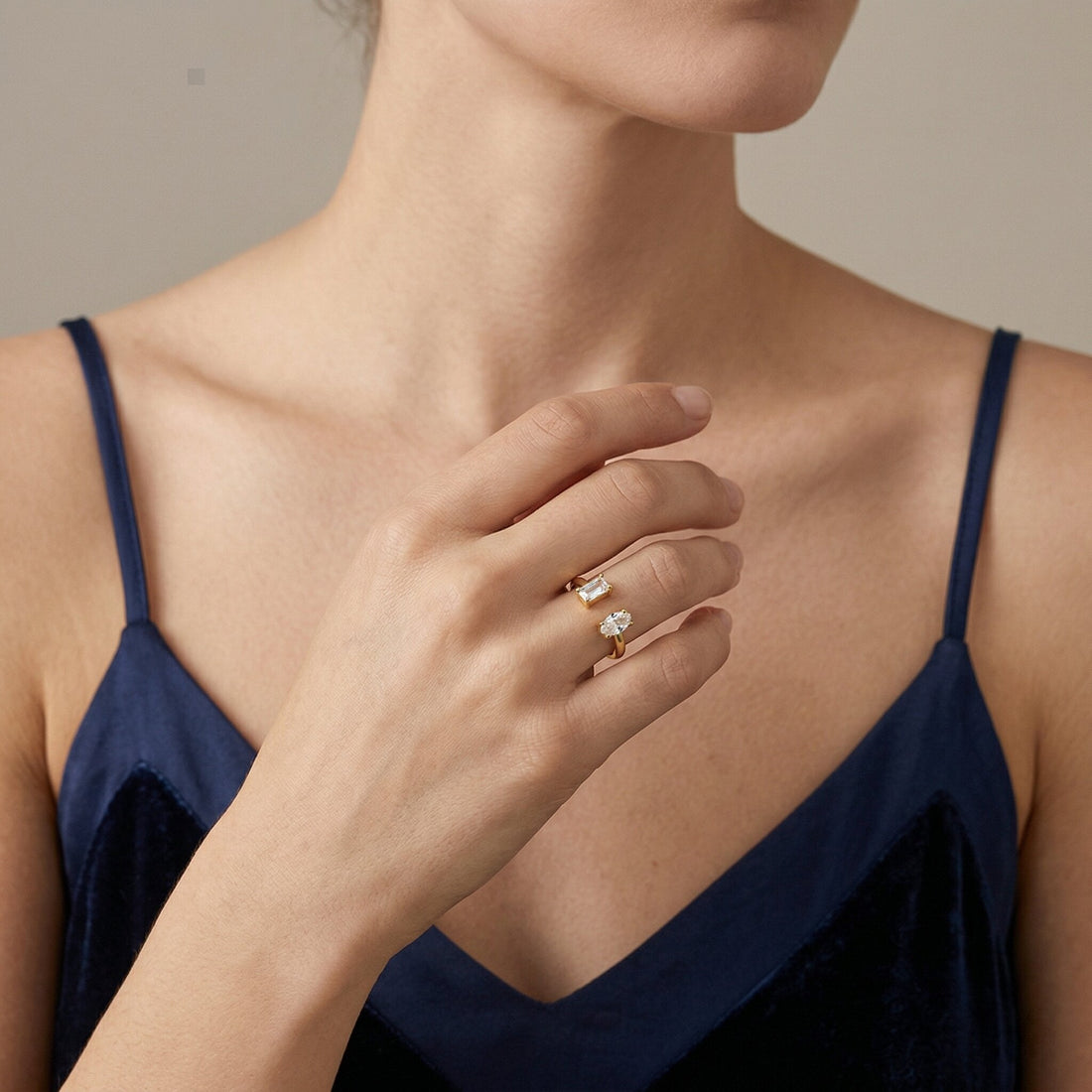 Xàtiva Anillo de Circonitas