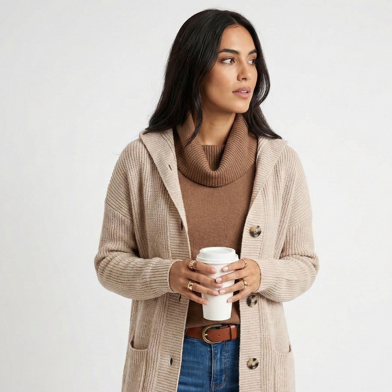 GIRONA - Elegante Cárdigan Largo