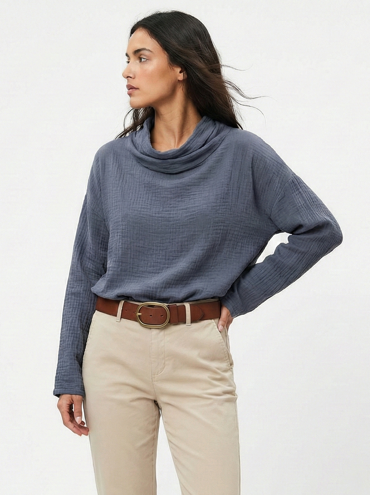 SEGOVIA - Elegante Blusa De Manga Larga