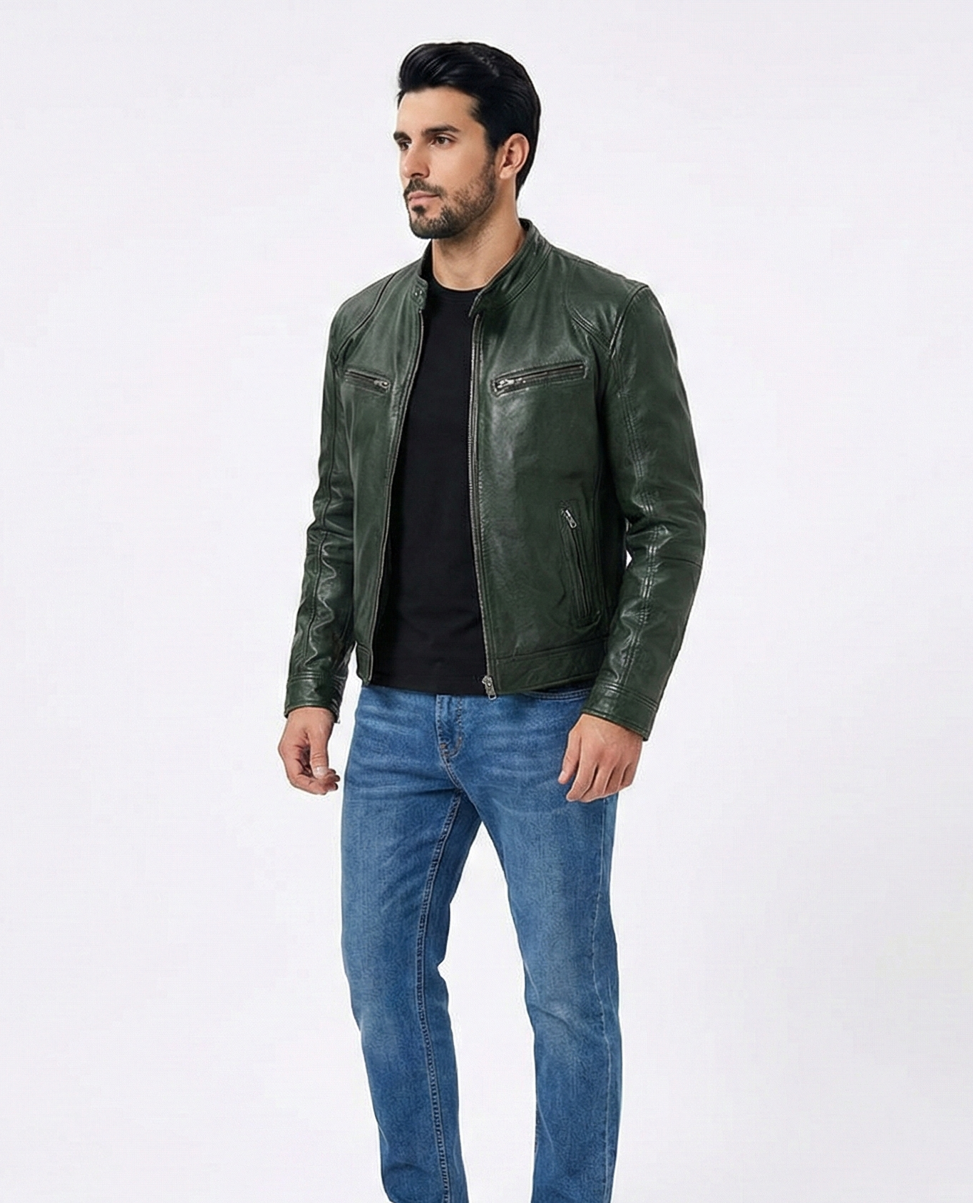 SORIA - Chaqueta de Cuero Premium