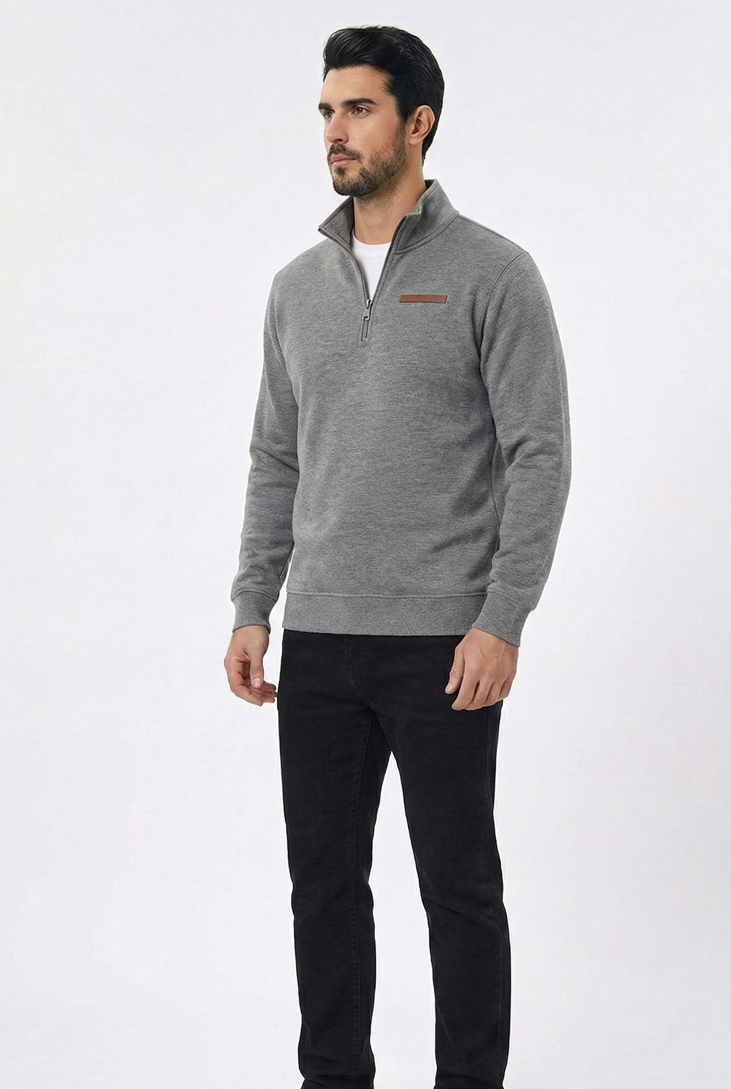 VIGO - Sudadera Casual De Polar Para Hombre