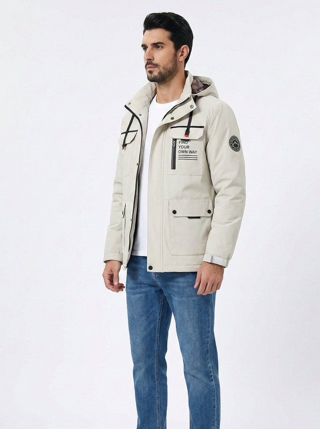 SANTA CRUZ - Chaqueta Impermeable y Cortaviento