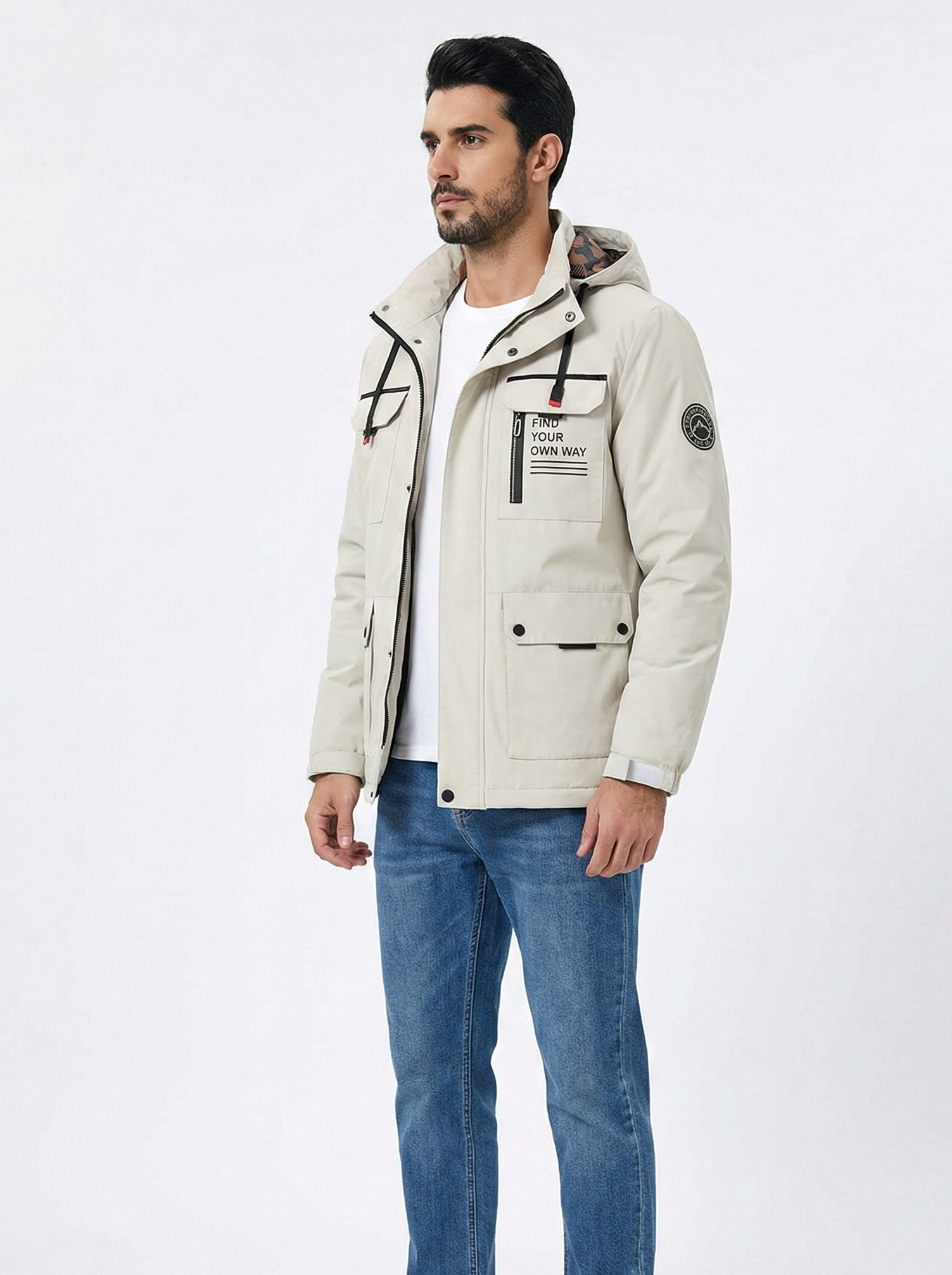 SANTA CRUZ - Chaqueta Impermeable y Cortaviento